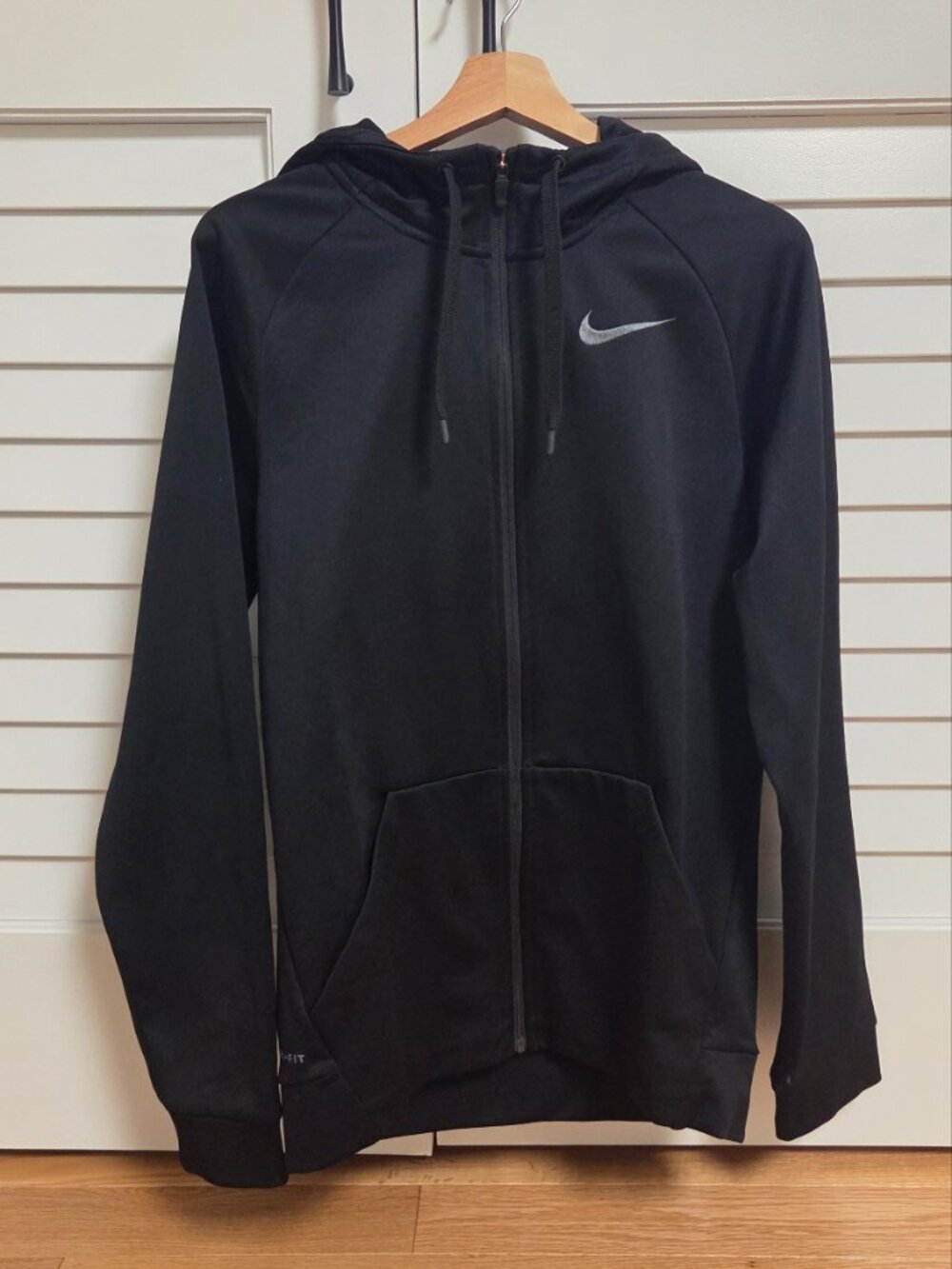 Nike Dri-Fit Full Zip Hoodie - Black